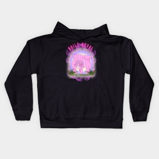 Built Royal y2k vaporwave vibe Kids Hoodie